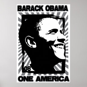 Póster Un Poster de Estados Unidos