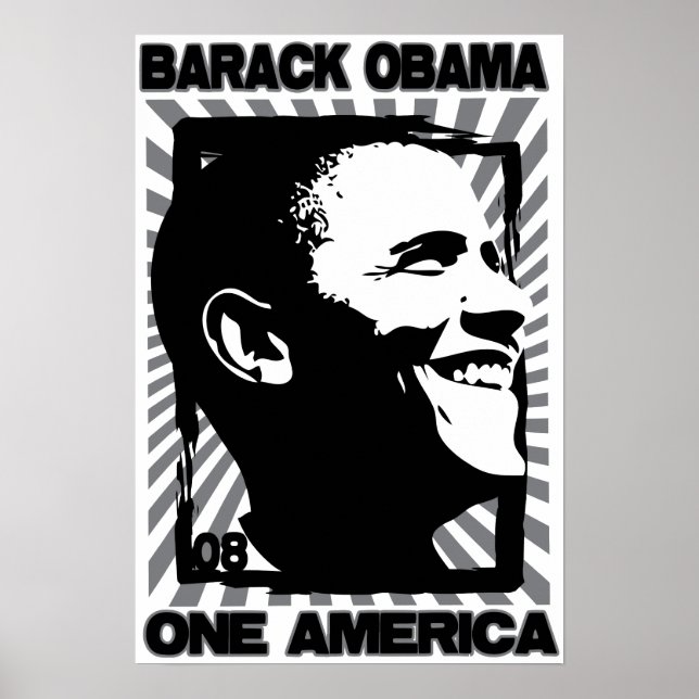 Póster Un Poster de Estados Unidos (Frente)