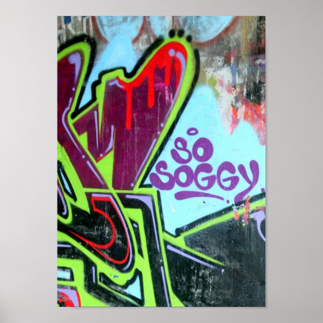 Póster Un poster de graffiti sodomía (Frente)