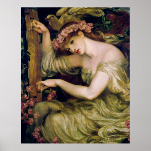 Póster Un Poster de hechizos de mar