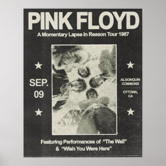 Póster Un Poster De Tour De Momento En La Razón