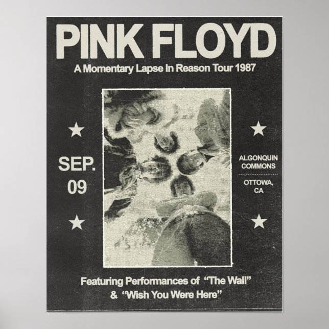 Póster Un Poster De Tour De Momento En La Razón (Frente)