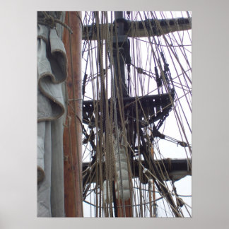 Póster Un poster fotográfico de Millones de Ropes