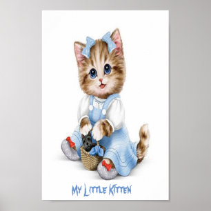 Póster Un Poster gatito