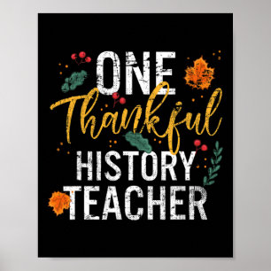 Póster Un profesor de Historia Agradecido se desmorona gr