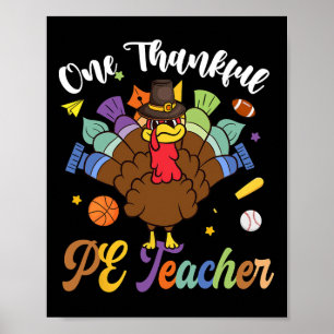 Póster Un profesor de Pe agradecido, Turquía, feliz día d