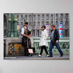 Póster Un recibimiento escocés en Londres