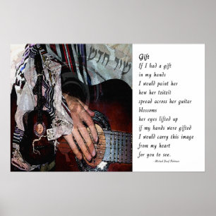 Póster Un regalo de la canción