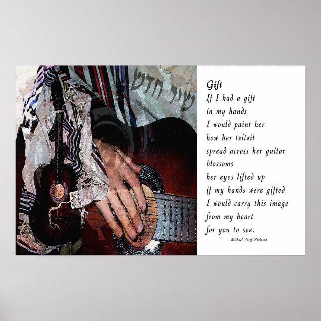 Póster Un regalo de la canción (Frente)