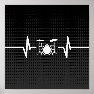 Póster Un regalo perfecto para ese Drummer que conoces.