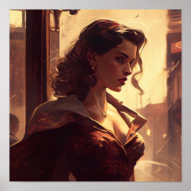 Póster Un retrato del pasado (Frente)