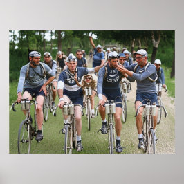 PÓSTER UN RETRATO INTIMADO DEL TOUR DE FRANCIA DE LOS AÑO