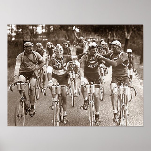 PÓSTER UN RETRATO INTIMADO DEL TOUR DE FRANCIA DE LOS AÑO (Frente)