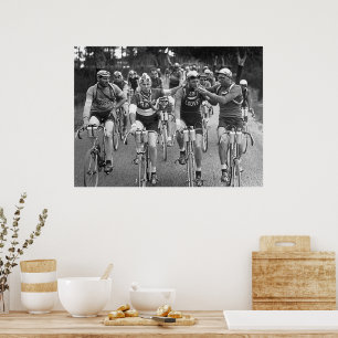 PÓSTER UN RETRATO ÍNTIMO DEL TOUR DE FRANCIA DE LOS AÑOS