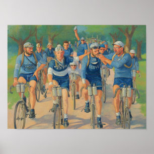 PÓSTER UN RETRATO ÍNTIMO DEL TOUR DE FRANCIA DE LOS AÑOS 