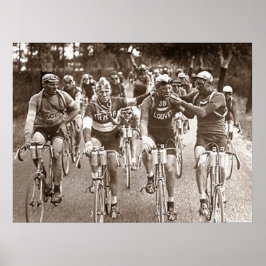 PÓSTER UN RETRATO ÍNTIMO DEL TOUR DE FRANCIA DE LOS AÑOS