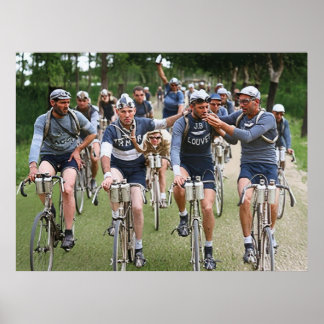 Póster UN RETRATO ÍNTIMO TOUR DE FRANCIA Años 1920 Redux