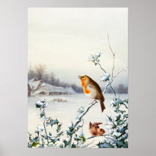 Póster Un Robin y Wren por Harry Bright