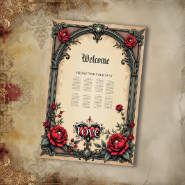 Póster Un romance gótico. Un estilo gótico ornamentado