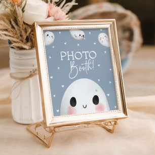 Póster Un Rótulo de la cabina fotográfica de Halloween ti
