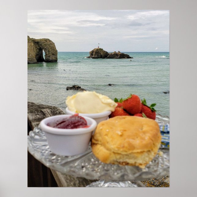 Póster Un sabor a Cornwall (Frente)