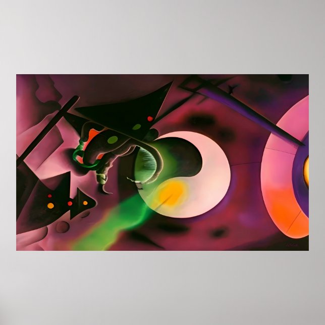 Póster Un salto en el surrealismo de Ken Gage de Dream St (Frente)