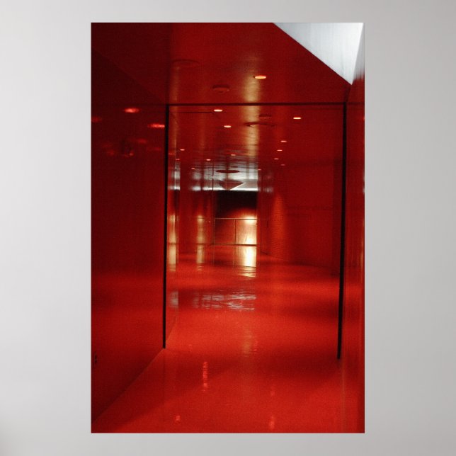 Póster Un Salto Muy Rojo (Frente)