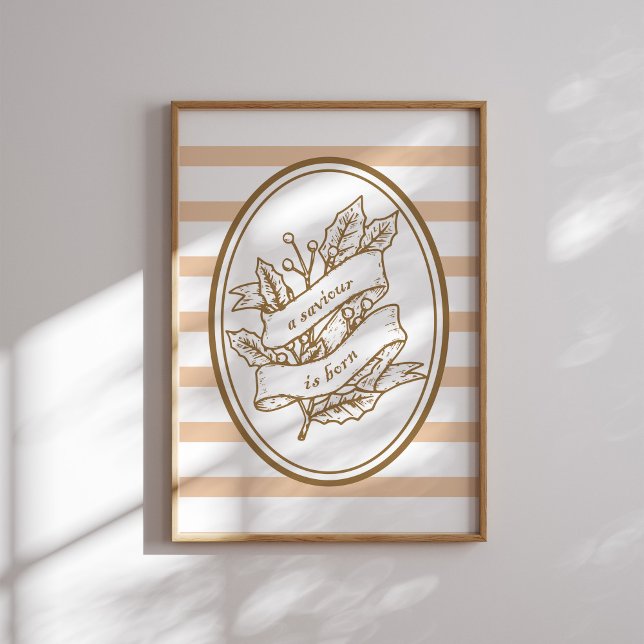 Póster Un Salvador Nace Navidades de pancartas Neutral Ho (Subido por el creador)