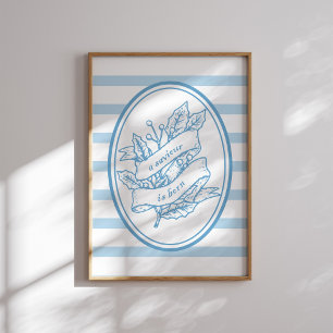 Póster Un Salvador Nace Poster de Navidades de Blue Holly
