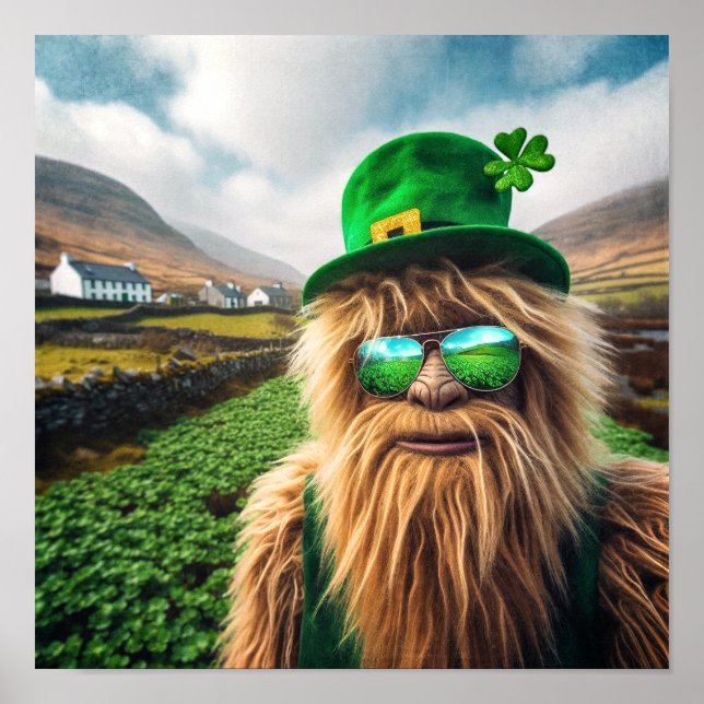 Póster Un Sasquatch irlandés (Frente)