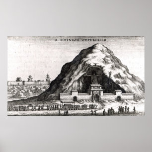 Póster Un sepulcro chino, 1669