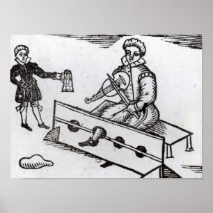 Póster Un Snatcher de monedero en la acción