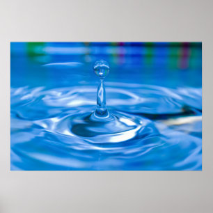 Póster Un solo goteo