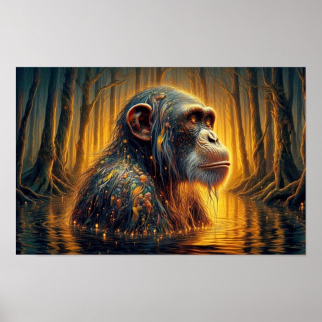 PÓSTER UN SUEÑO DE APES 6 (Frente)