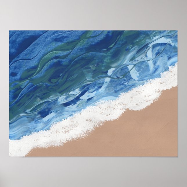 Póster Un sueño de la playa (Frente)