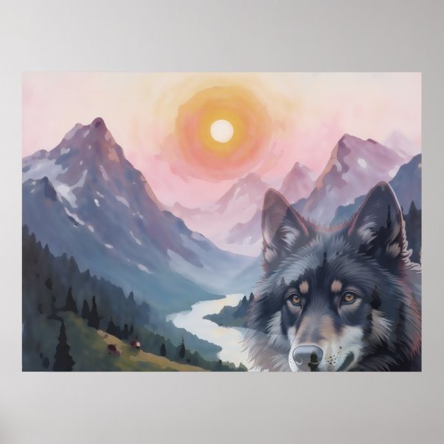 Póster Un sueño de lobo (Frente)