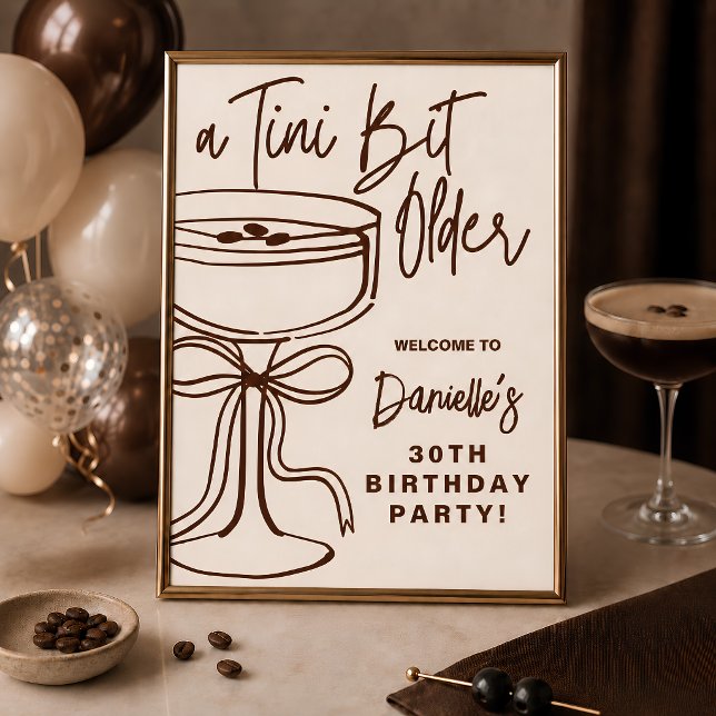 Póster Un Tini Poco Más Viejo Letrero de Cumpleaños de Es (Subido por el creador)