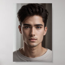 Un tipo asiático guapo y serio.