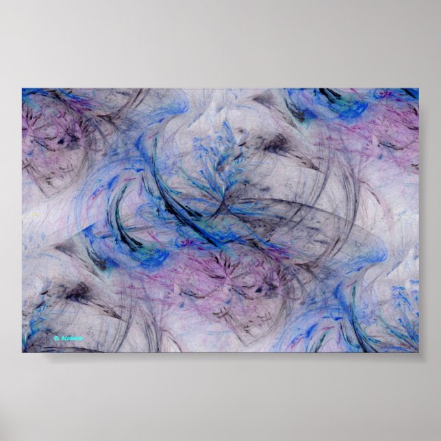 Póster Un toque de morado (Frente)