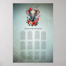 Póster Un toque de verano: El elefante bebé