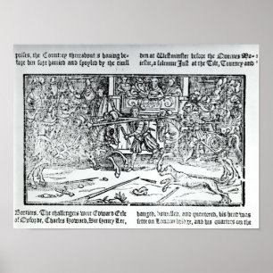 Póster Un torneo Jousting