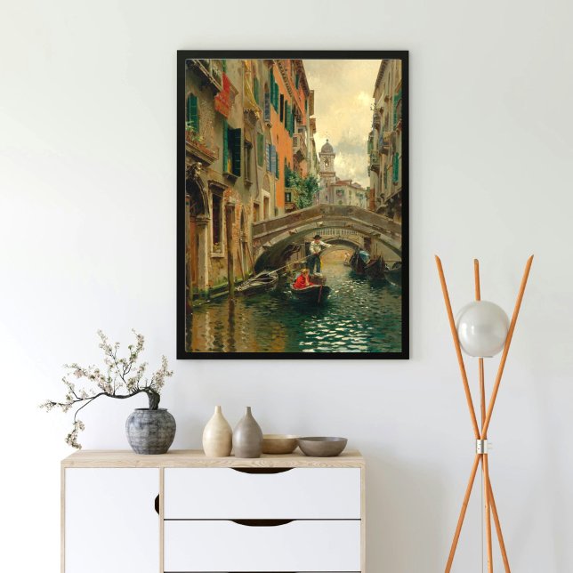 Póster Un tranquilo canal, Venecia (Subido por el creador)