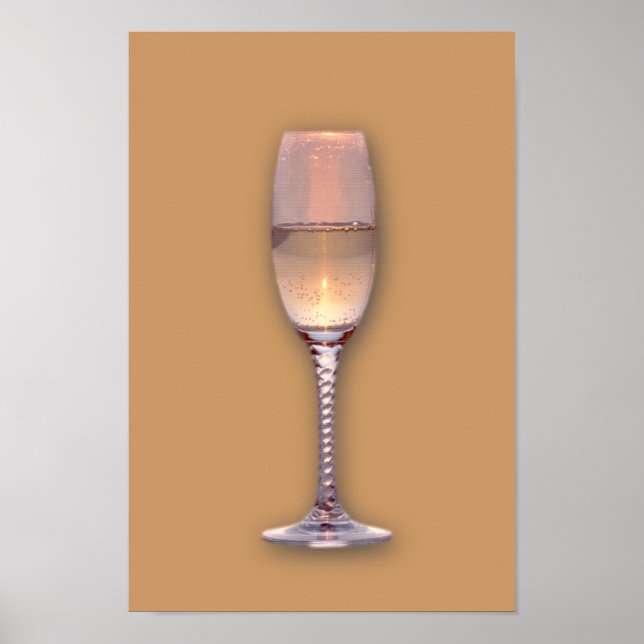 Póster Un vaso (Frente)