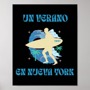 Póster Un Verano En Nueva York Surfing 1997 Vibes 