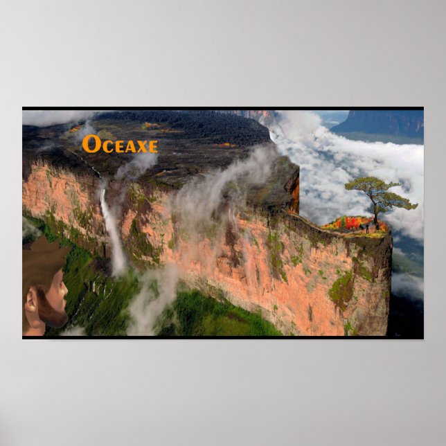 Póster Un Viaje A Arcturus - Oceaxe (Frente)