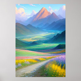 Póster Un viaje a través del esplendor de la naturaleza