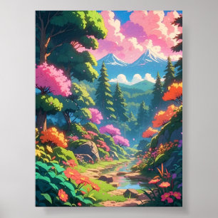 Póster Un viaje animado por la naturaleza