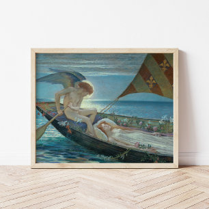 Póster Un viaje de ensueño   Walter Crane