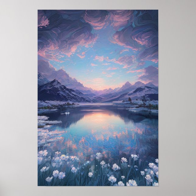 Póster Un vistazo a la Majestad de la Naturaleza (Frente)