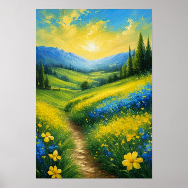 Póster Un vistazo a la naturaleza (Frente)